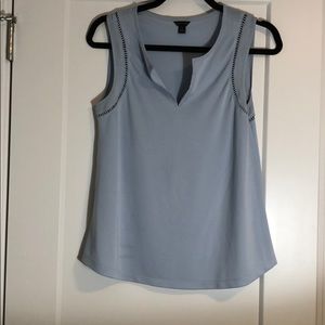 Talbots Light Blue Sleeveless Shell